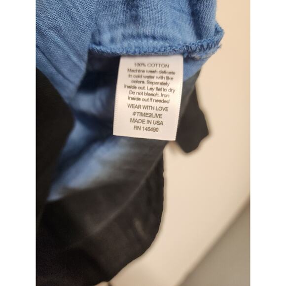 Electric & Rose Womens Oversized Sz XS Ombre Preppy Beachy Streetwear Vacation - Picture 8 of 11